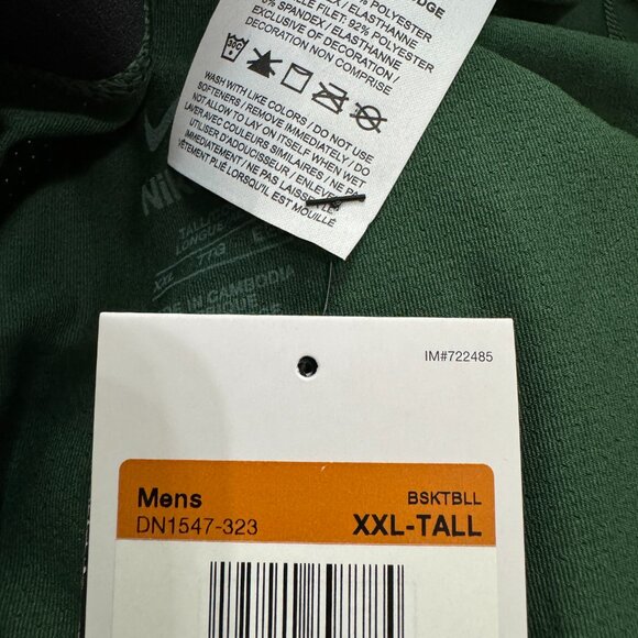 Nike Pro NBA Compression 3/4 Pants Team Issue Dri-FIT Green DN1547-323 - Picture 14 of 14